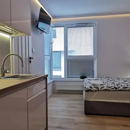 Lägenhet Flou Przystan Letnica 79, Parking & 700m Plaza