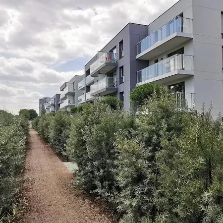 Lägenhet Flou Przystan Letnica 79, Parking & 700m Plaza *