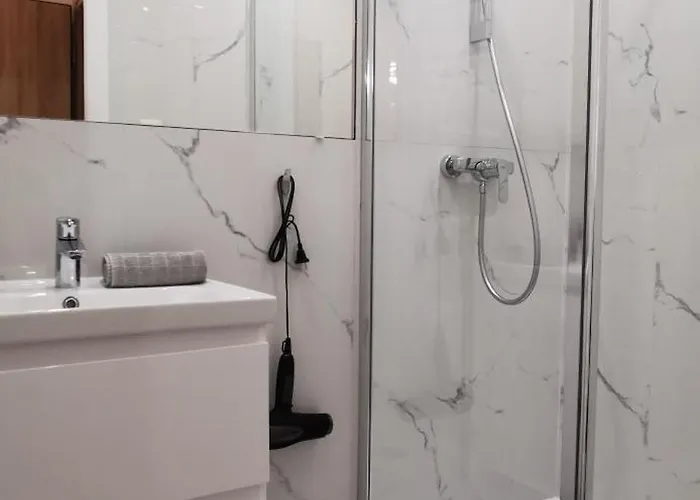 Apartment Flou Przystan Letnica 79, Parking & 700m Plaza Gdansk