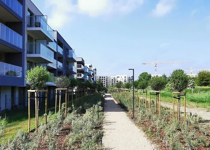 Apartment Flou Przystan Letnica 79, Parking & 700m Plaza *